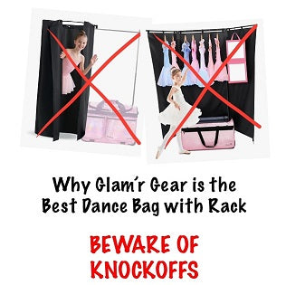 Why Glam’r Gear® Is the Best Dance Bag with Rack: Beware of Knockoffs