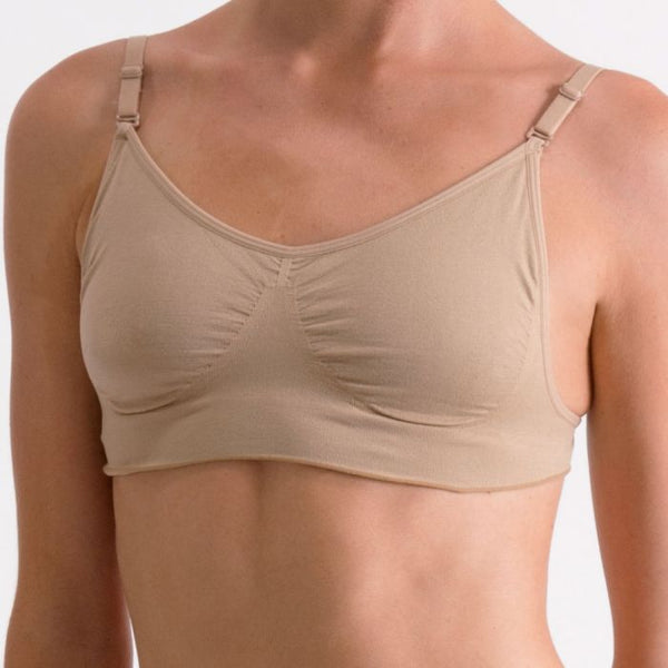 Silky Dance Seamless Clear Back Bra - Glam'r Gear