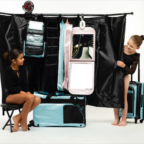 Best Dance Competition Bags with Garment Rack & Privacy Curtain