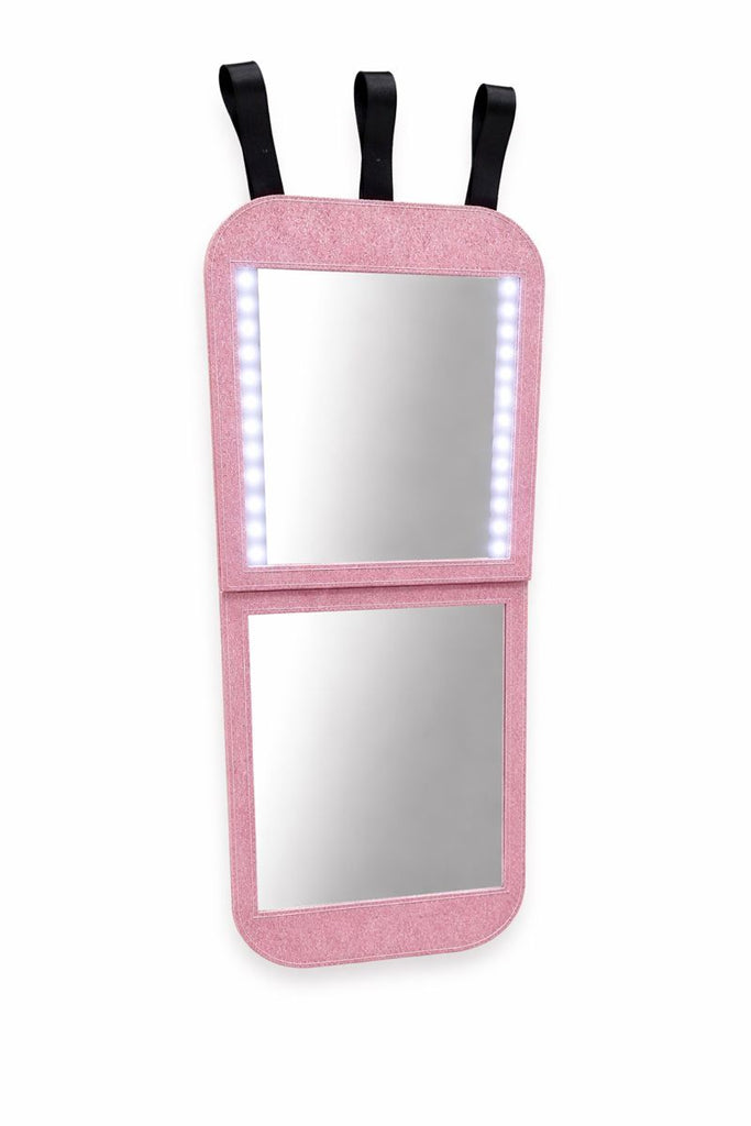 LED Folding Double Glam'r Mirror (NEW & Larger!)