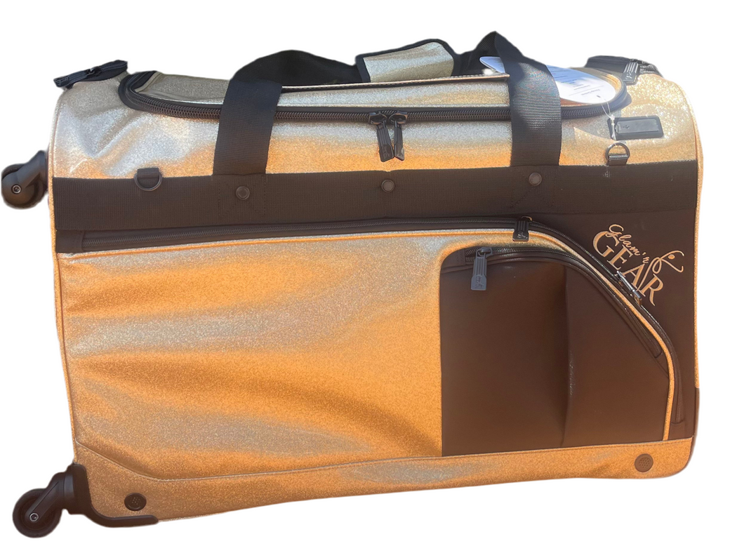Glam'r Gear® Best 4-Wheel Dance Bag with Rack & Changing Booth