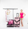 Glam'r Gear® Mobile Changing Station™ Dance Duffel Bag with Built-In uHide® Rack