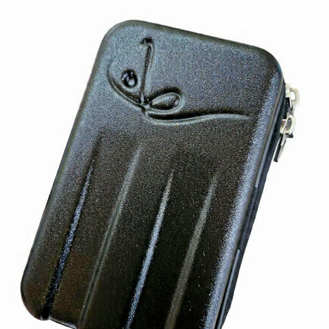 Journey Organizer Hard Shell Travel Case – Compact Zippered Pouch for Makeup, Accessories, Tech Cords & Dance Essentials - Glamr Gear