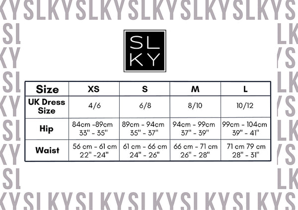 SLKY Activewear Logo Crop Top - Glamr Gear