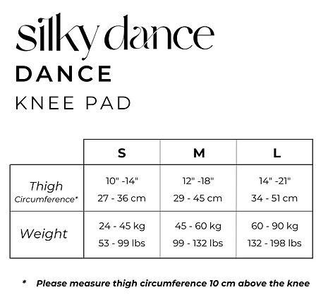 Silky Dance Knee Pad - Glamr Gear