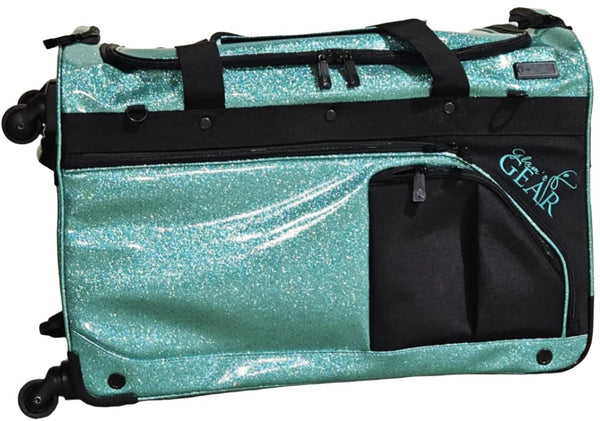 Glam'r Gear® Mobile Changing Station™ Dance Duffel Bag with Built-In uHide® Rack - Glamr Gear