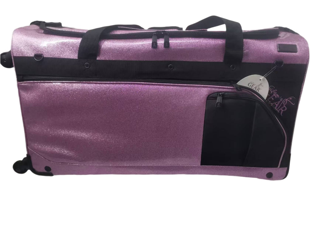 Glam'r Gear® Mobile Changing Station™ Dance Duffel Bag with Built-In uHide® Rack