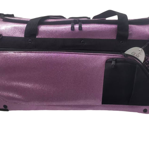 Glam'r Gear® Mobile Changing Station™ Dance Duffel Bag with Built-In uHide® Rack - Glamr Gear