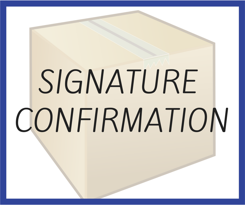 Signature Confirmation - Glam'r Gear