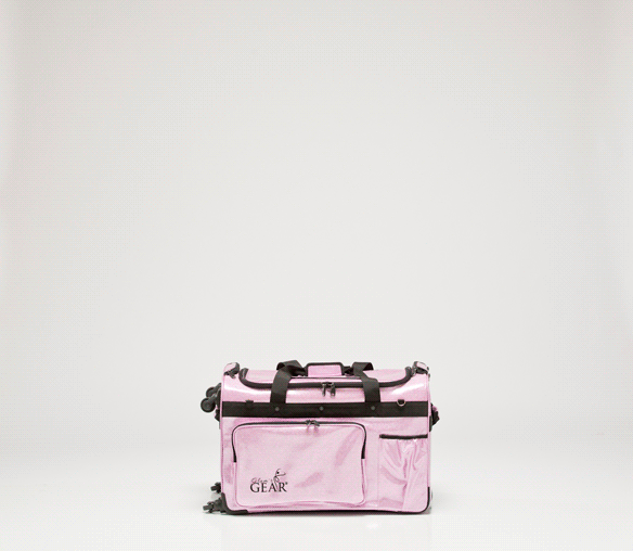 Glam r Gear Mobile Changing Station Dance Duffel Bag with Built In uHide Rack Glamr Gear