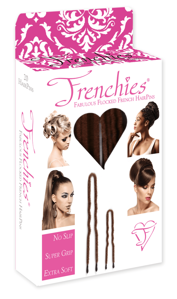 Frenchies Fabulous Flocked French Hair Pins - Glam'r Gear