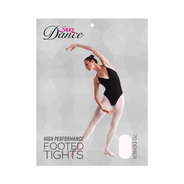 Silky Dance High Performance Footed Tights - Theatrical Pink - Glam'r Gear