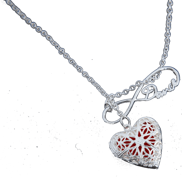 Dance Aromatherapy Necklaces - Heart Shape - Glam'r Gear